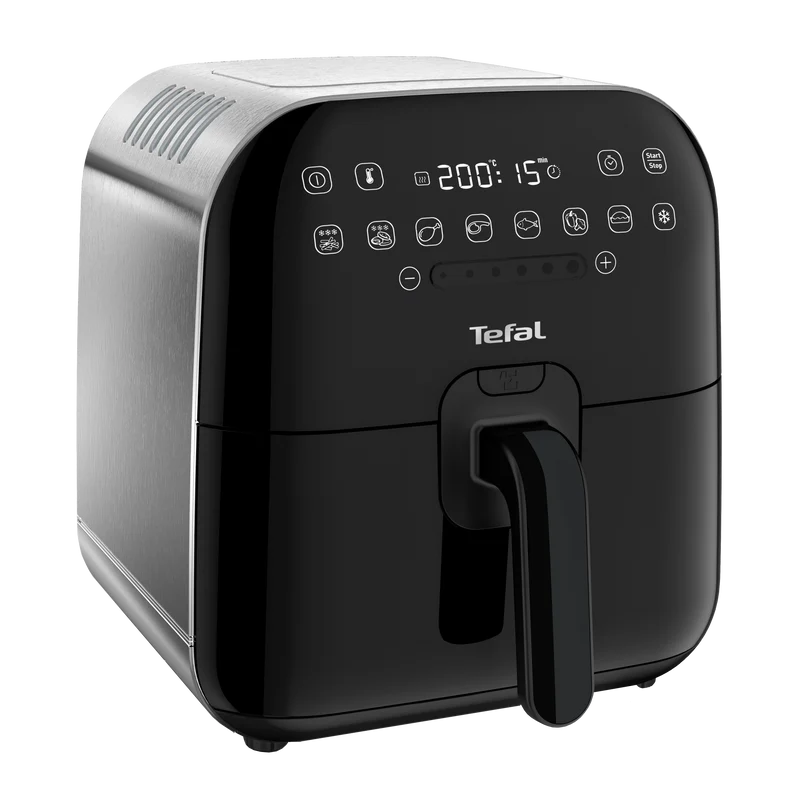 User manual and frequently asked questions Tefal Ultimate Fry Deluxe FX202D Air Fryer