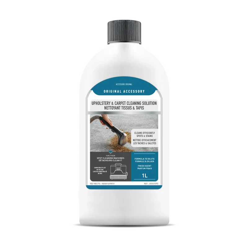 Tefal Clean It Accessory - Upholstery & Carpet Cleaning Solution 1L - XD5310F0