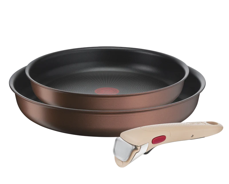 User manual and frequently asked questions Tefal Ingenio Eco Respect Induction Non-stick 3pc Frypan Set