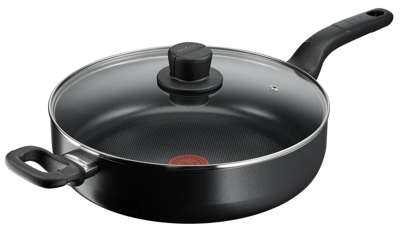 User manual and frequently asked questions Tefal Specialty Non-Stick Sautepan 30cm + Lid