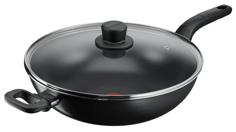 User manual and frequently asked questions Tefal Specialty Non Stick Wok 32cm + Lid
