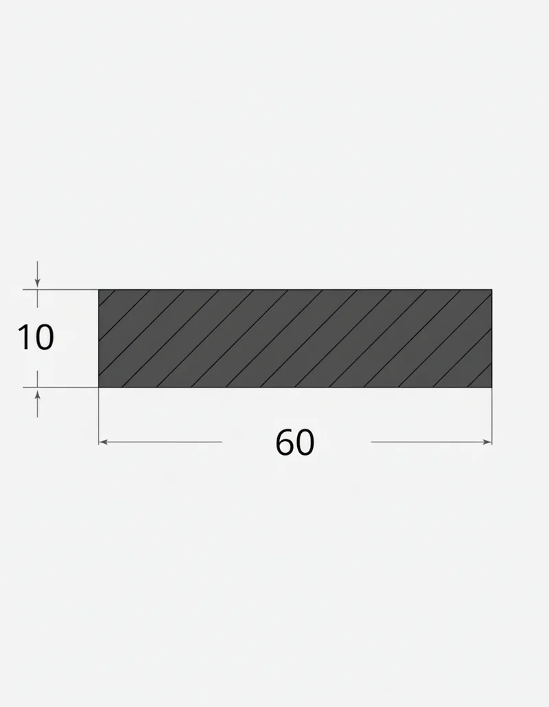 Piatto 60x10mm