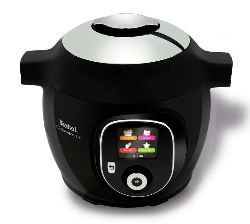 User manual and frequently asked questions Tefal Cook4me+ Black CY8518 Smart Multi Cooker and Pressure Cooker