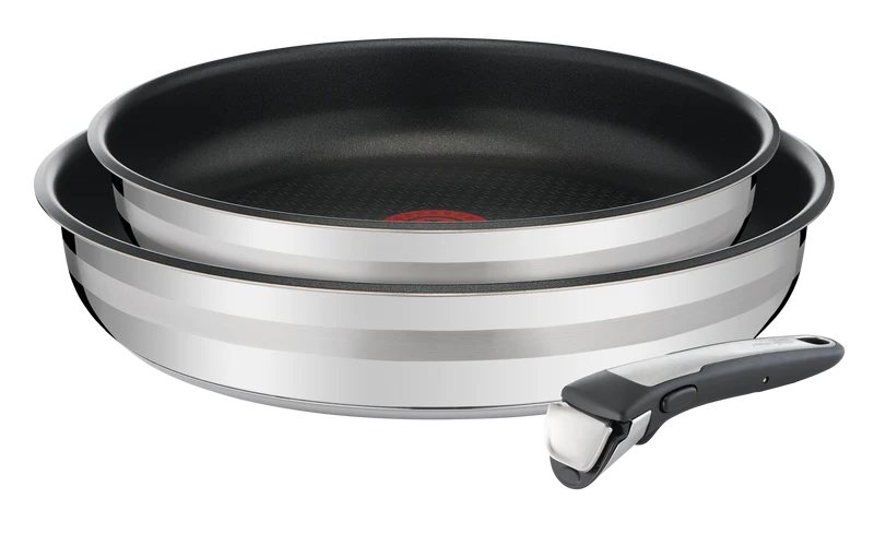 User manual and frequently asked questions Jamie Oliver by Tefal Ingenio Stainless Steel Induction 3pc Frypan Set