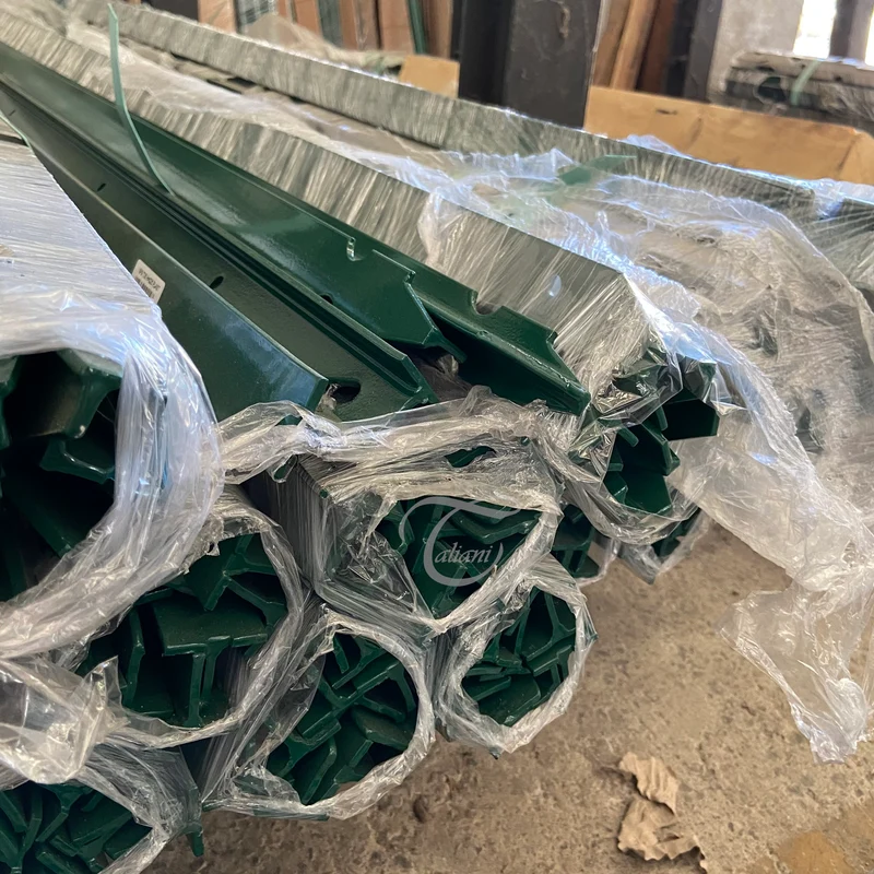 Paletti a "T" Plastificati
