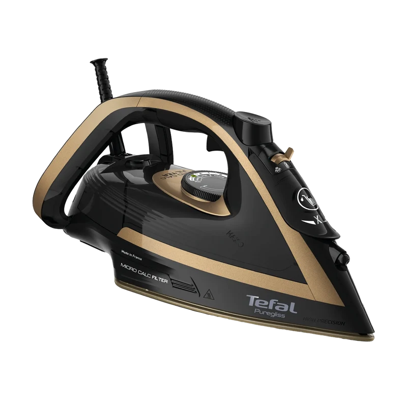 Tefal Puregliss Anti-Calc Copper & Black Steam Iron FV8064