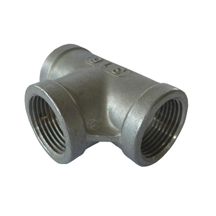 TEE Uguale Filetto F AISI 316