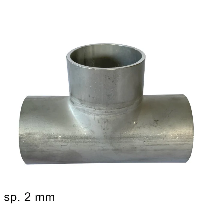 TEES Saldati Uguali e Ridotti AISI 304 e AISI 361 sp.2-3mm