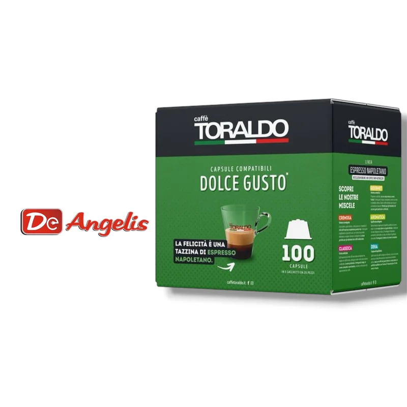 Capsule DolceGusto: miscela cremosa caffé toraldo