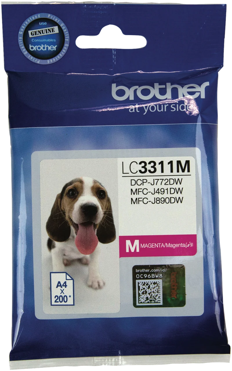 Brother LC3311 Magenta Ink Cartridge