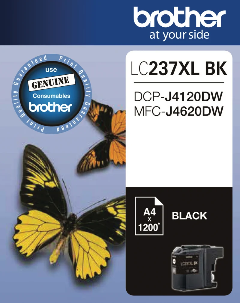 Brother LC-237 XL Black Ink Cartridge