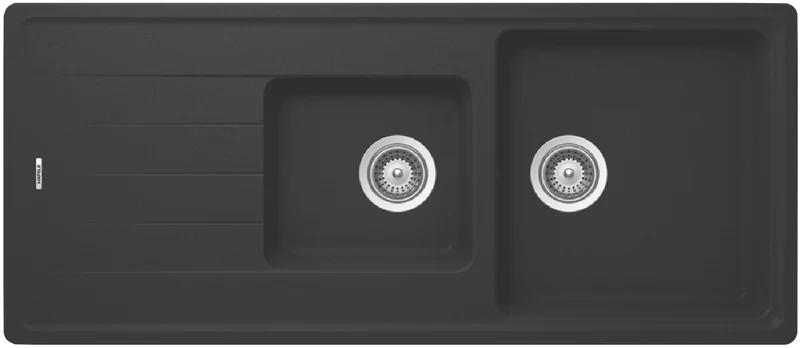 Hafele Quartz Sink G2 1&3/4 with Drainer Onyx