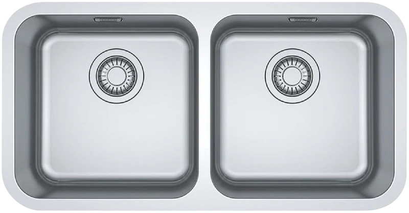 Franke Bell Double Bowl Sink - Dual Install