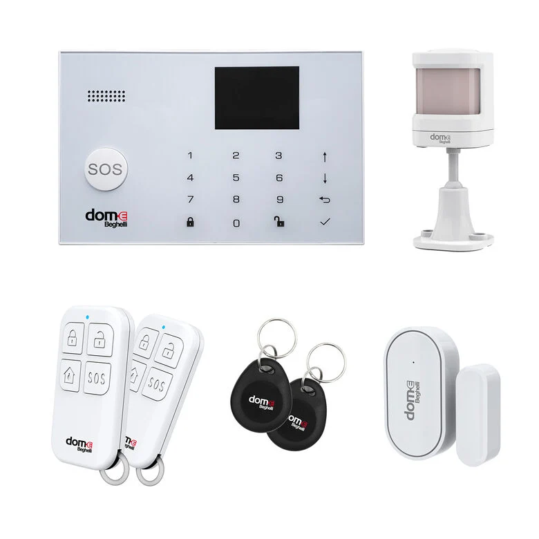 Beghelli 60103 sistema di allarme di sicurezza Wi-Fi Bianco