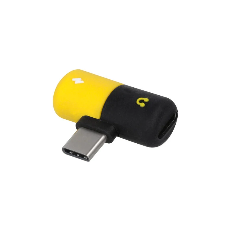 Area ADCTYCAUXYK adattatore per inversione del genere dei cavi USB Type C USB Type C/3.5 mm Nero, Giallo