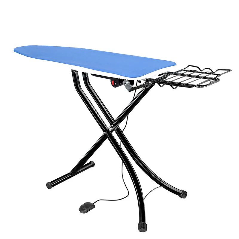 Asse da Stiro AT08 ARS Professionale ad uso Domestico Intenso Termoaspirante e Soffiante Stabilità Piano (120x45 cm) Copriasse Imbottito Garanzia 5 Anni