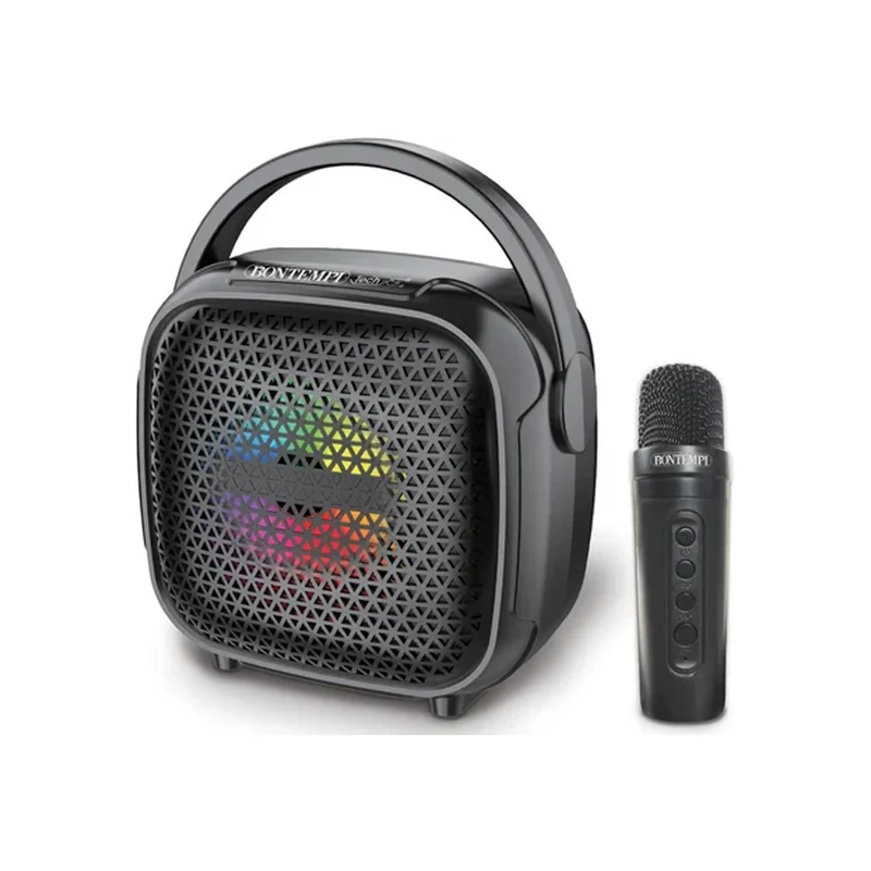 Mini Cassa Karaoke Microfono Wireless