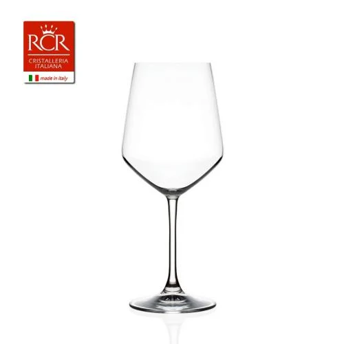 RCR Cristalleria Italiana S.p.a. Aria Set 6 Calici in Vetro Universum, cl 55, transparente