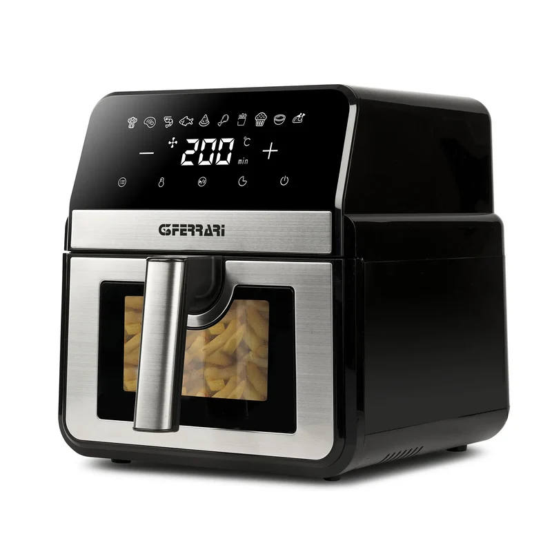 G10196 Friggisano 2X 9L Friggitreice ad aria 1700W - 9 Litri - 8 Programmi - Display Digitale - BPA/PFOA Free