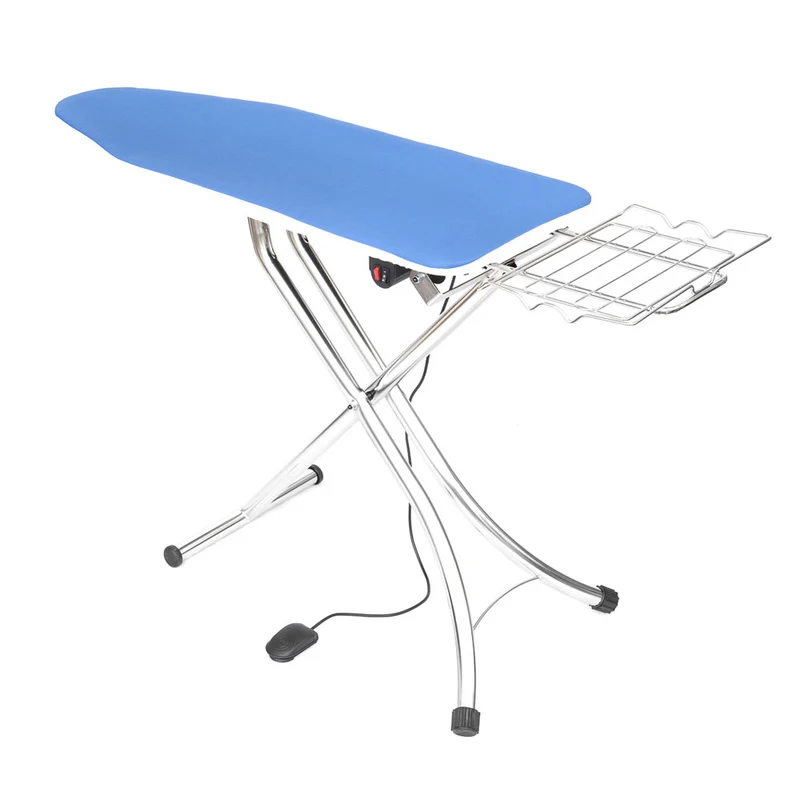 Asse da Stiro AT09 ARS Professionale Termoaspirante e Soffiante ad uso Domestico Intenso Stabilità Piano (120x45 cm) Copriasse Imbottito Garanzia 5 Anni