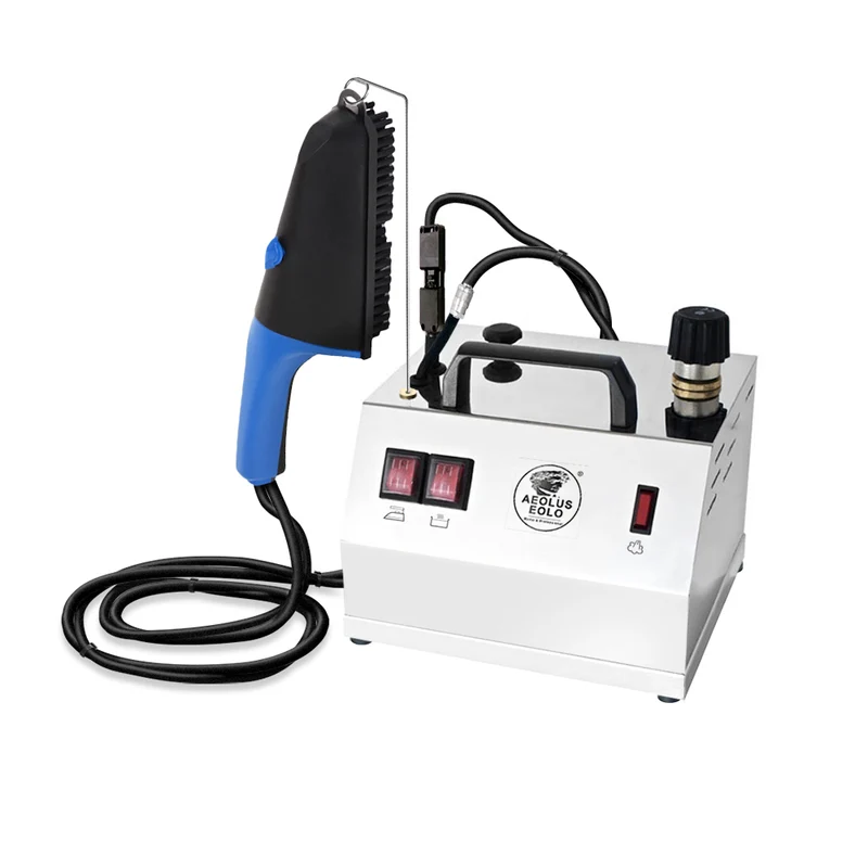 Sistema stirante professionale GVS2 INOX con caldaia in rame a risparmio energetico e resistenza esterna anticalcare (1,8 litri) Made in Italy Garanzia 5 anni
