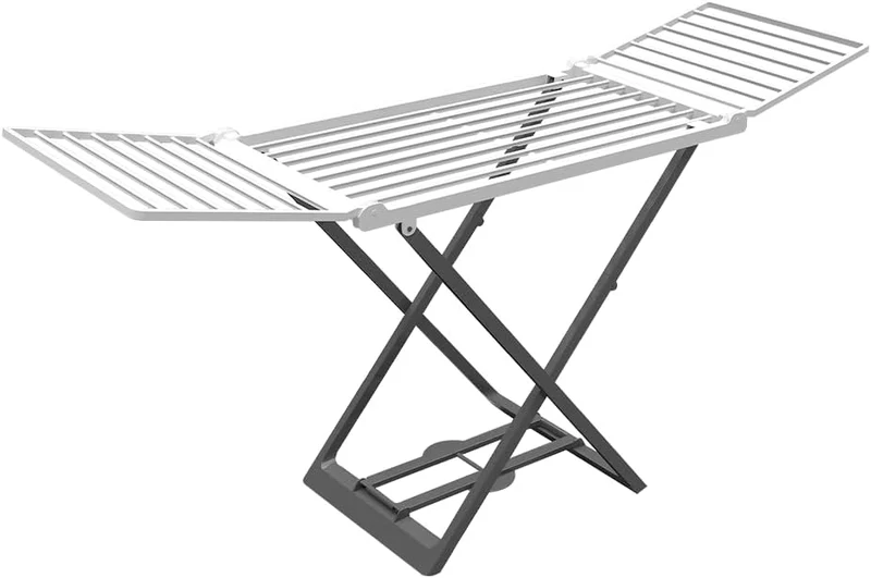 Colombo Stendino da Terra Marino | Stendibiancheria da Pavimento in Resina da Interno ed Esterno, Stendino con Ali Estensibili | 20 Metri di Stenditura | Colori Assortiti | Made in Italy
