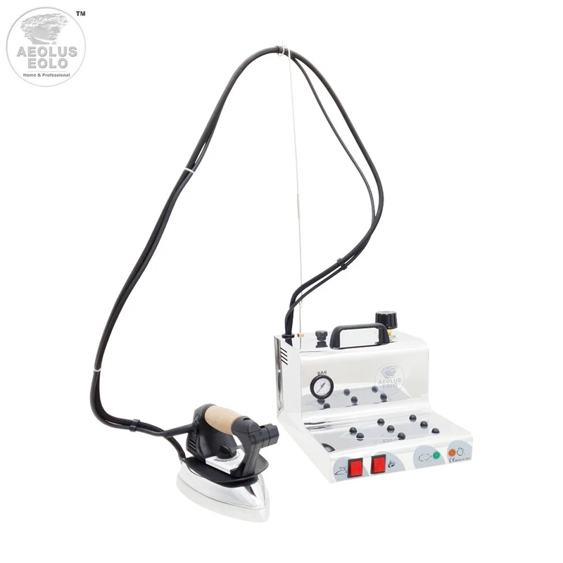 Sistema stirante professionale GVK8 con Caldaia in Acciaio inox AISI 304 e Resistenza esterna anticalcare (2,2 L) Efficienza Energetica A++ Made in Italy Garanzia 5 anni