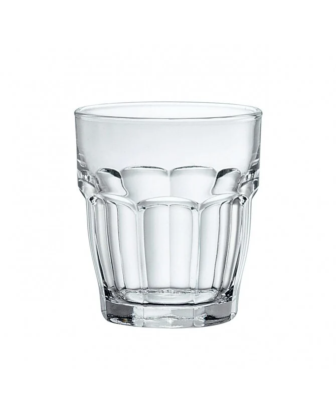 Bicchiere Rock Bar Cl 21,5 Temperato Bormioli Rocco H 8,3 Ø Cm 7,5 Impilabile Confezione Da 6