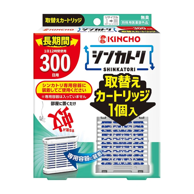 KINCHO Shinkatori 300 Day Replacement Cartridge Unscented
