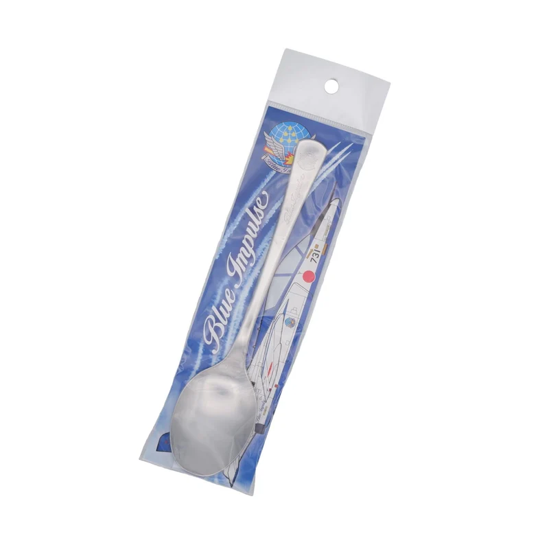 JASDF Blue Impulse Stainless Curry Spoon Logo-Engraved