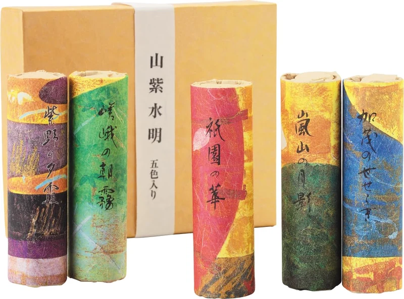 Kaneido Sanshi Suimei Low-Smoke Kyoto Incense Stick MIX