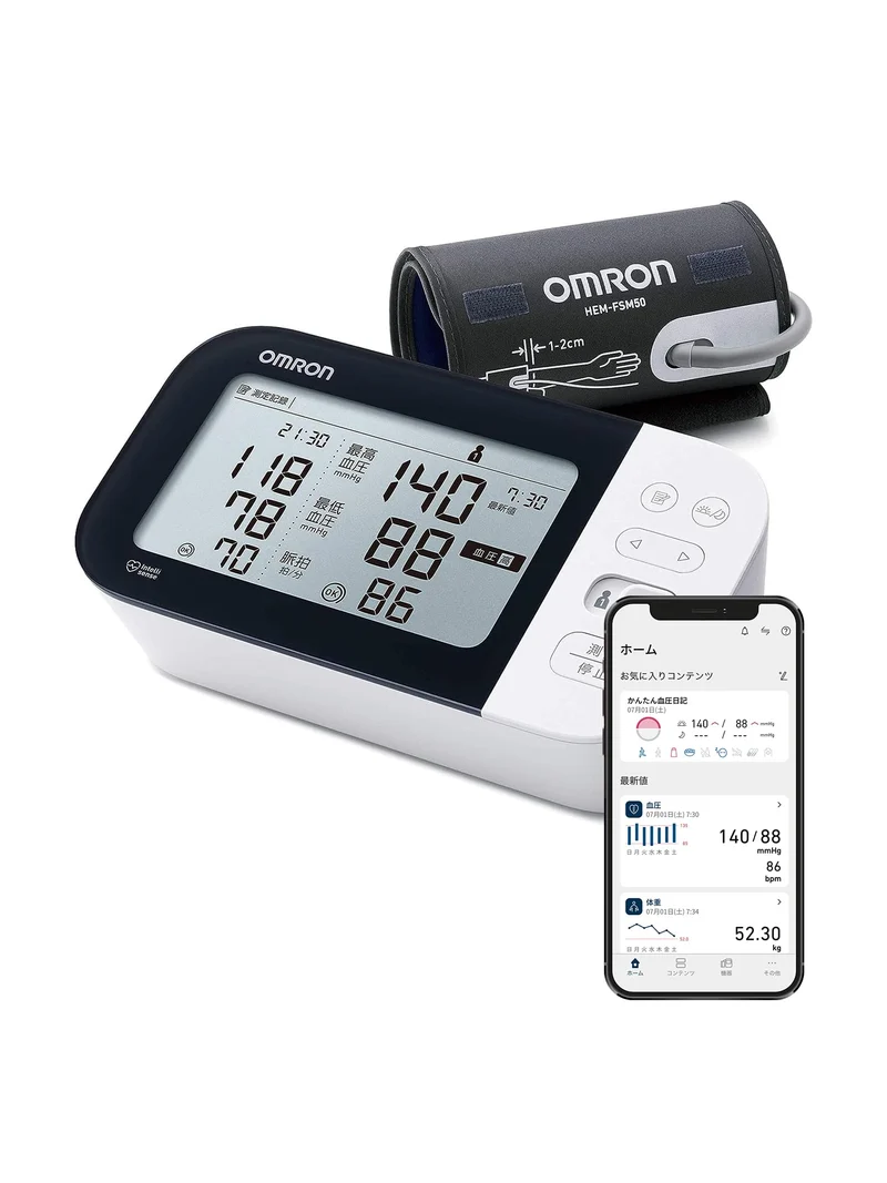 Omron Premium 19 Series Upper Arm Blood Pressure Monitor HCR-7602T