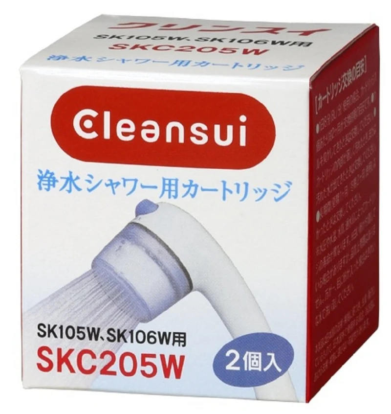 Cleansui Replacement Shower Filter Cartridges for SK106 2-Pack