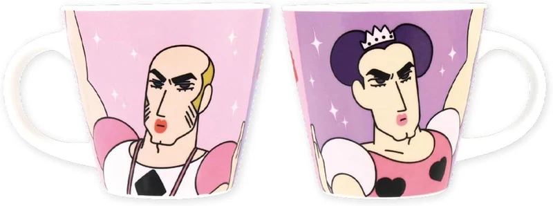 Crayon Shin-Chan Pair Mug Cups: Makao and Joma