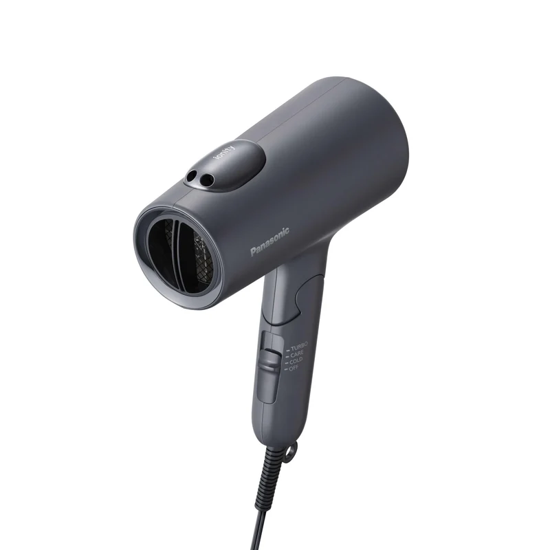Panasonic Ionity Hair Dryer Double Mineral & Negative Ions Fast Dry Dark Gray