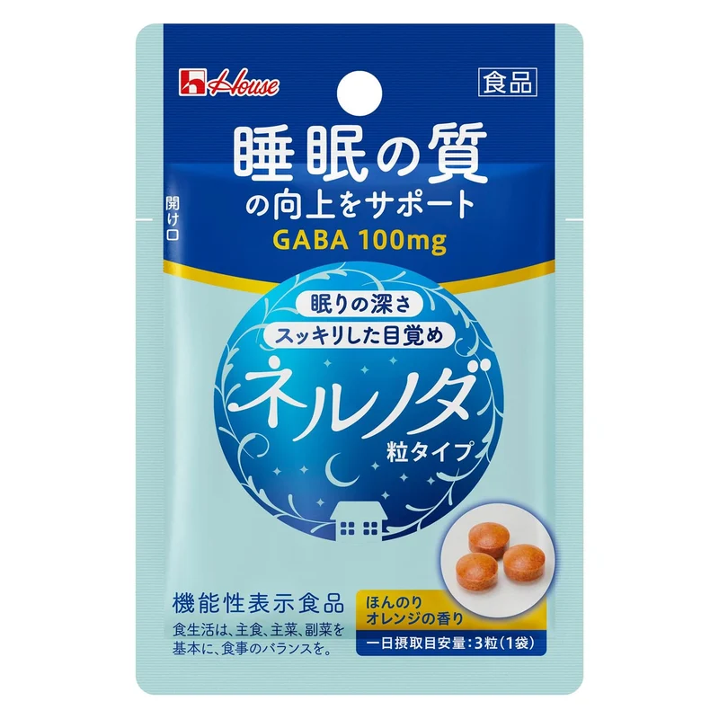 House Wellness Foods Nernoda GABA Tablets 0 72g (1 Bag) Stress & Sleep Support