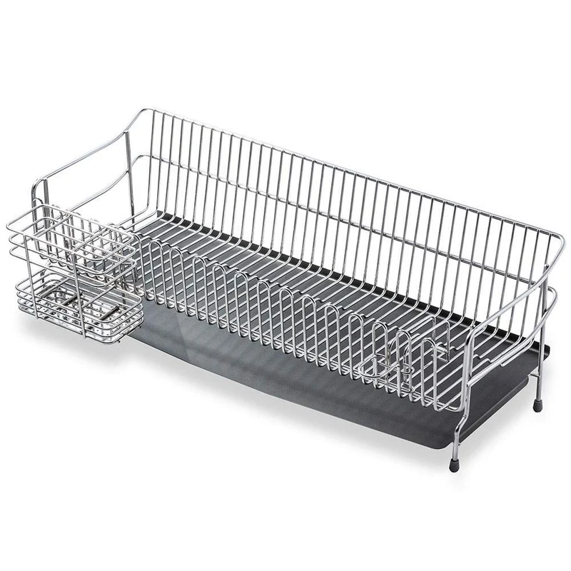 Stainless Steel Dish Drying Basket 22cm 2700g
