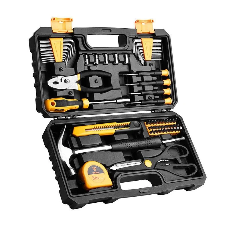 Set Valigia Attrezzi Riparazioni 62 Pezzi Deko Tools