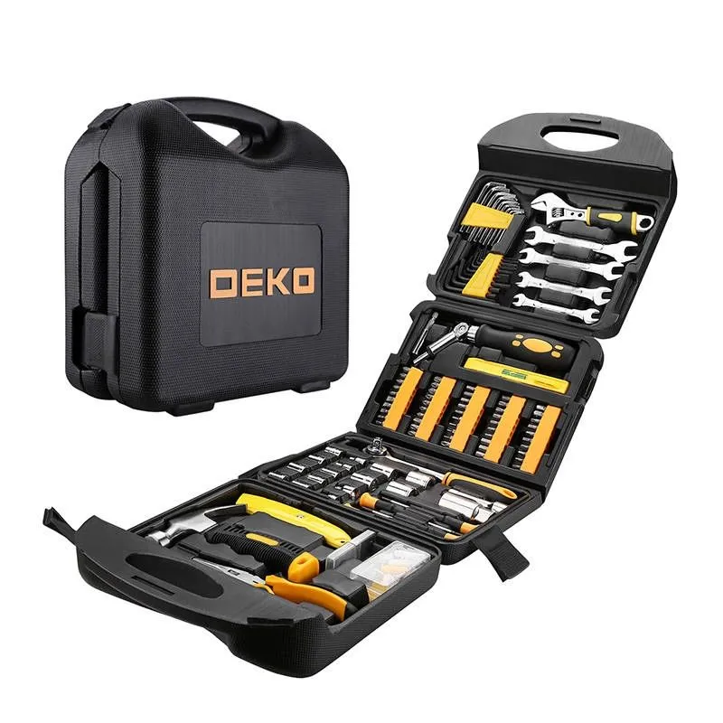 Set Valigia Attrezzi Riparazioni 165 Pezzi Deko Tools