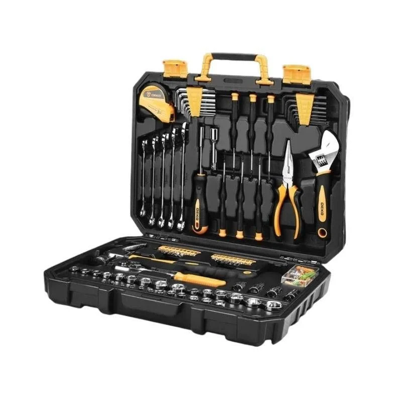 Set Valigia Attrezzi Riparazioni 128 Pezzi Deko Tools
