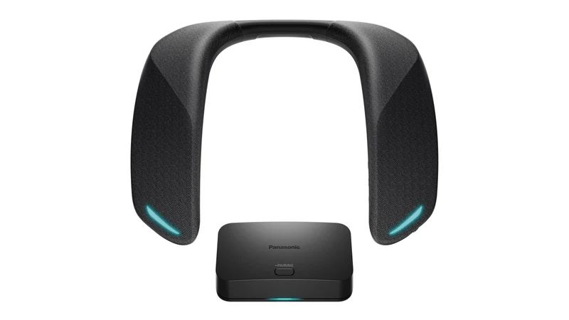 Panasonic SoundSlayer SC-GNW10S Wireless Bluetooth 4ch Neck Speaker Black