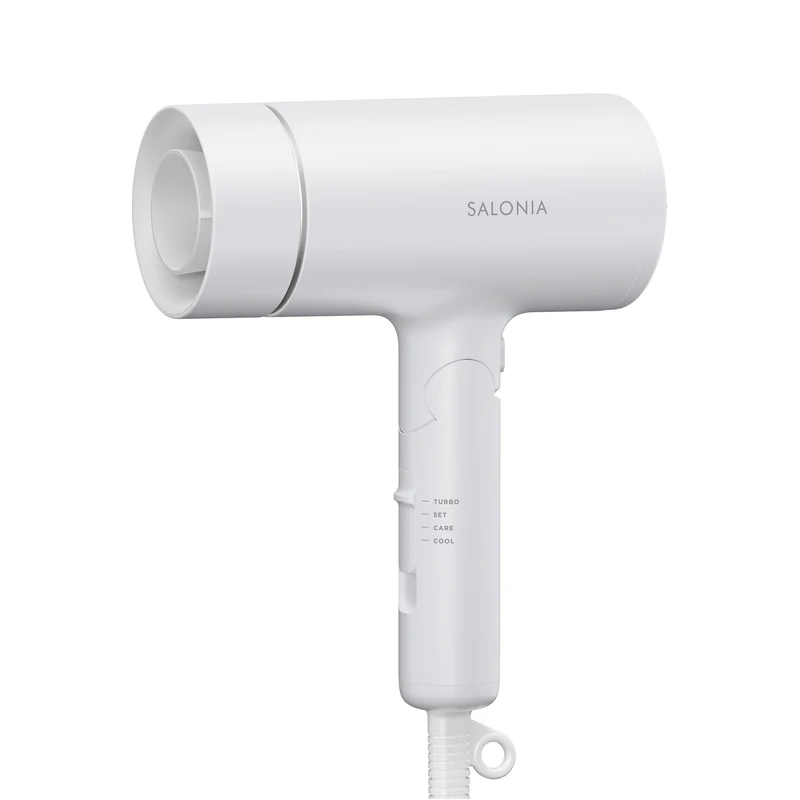 SALONIA Glossy Care Hair Dryer White AC100V Japan Use Only