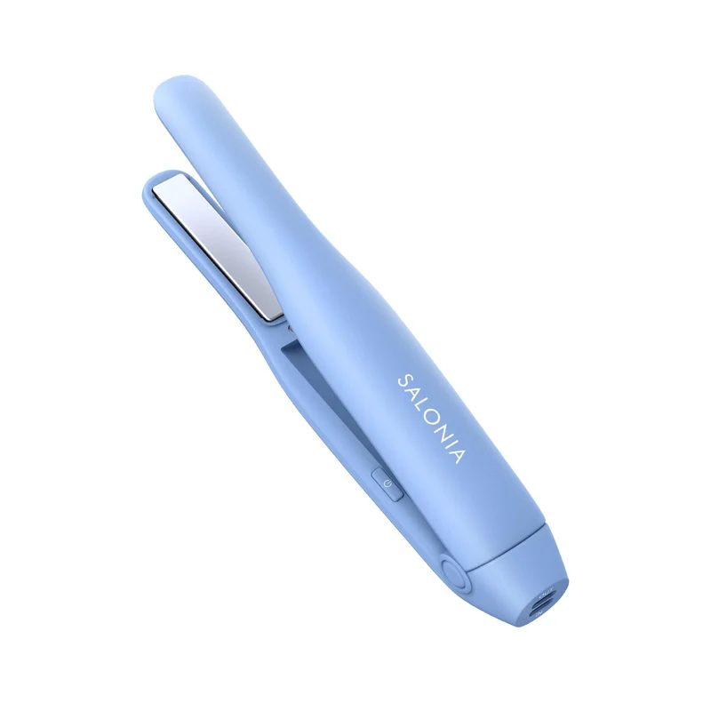 SALONIA Cordless Hair Straightener 12mm USB-C Rechargeable DC5V