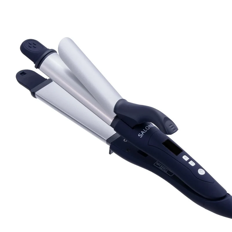 SALONIA 2-Way Straight and Curling Iron 32 mm AC100-240V