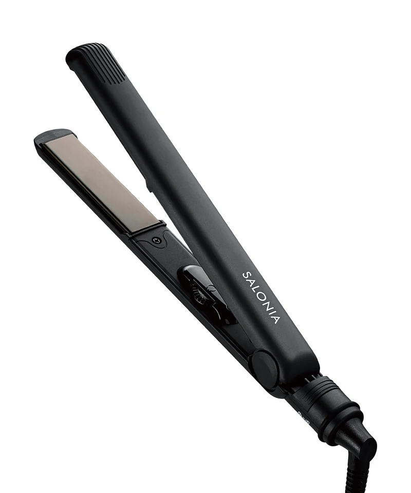 SALONIA Straight Hair Iron 24mm Black SL-004S AC100-240V