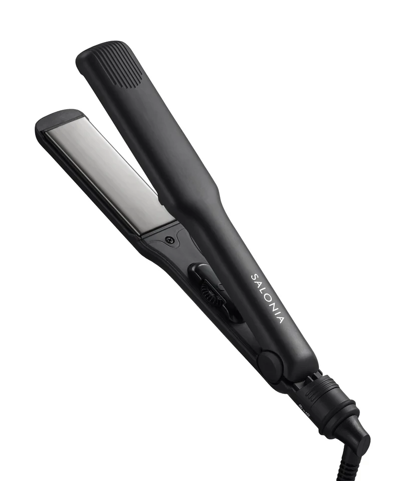 SALONIA Straight Hair Iron 35mm Black SL-004S AC100-240V
