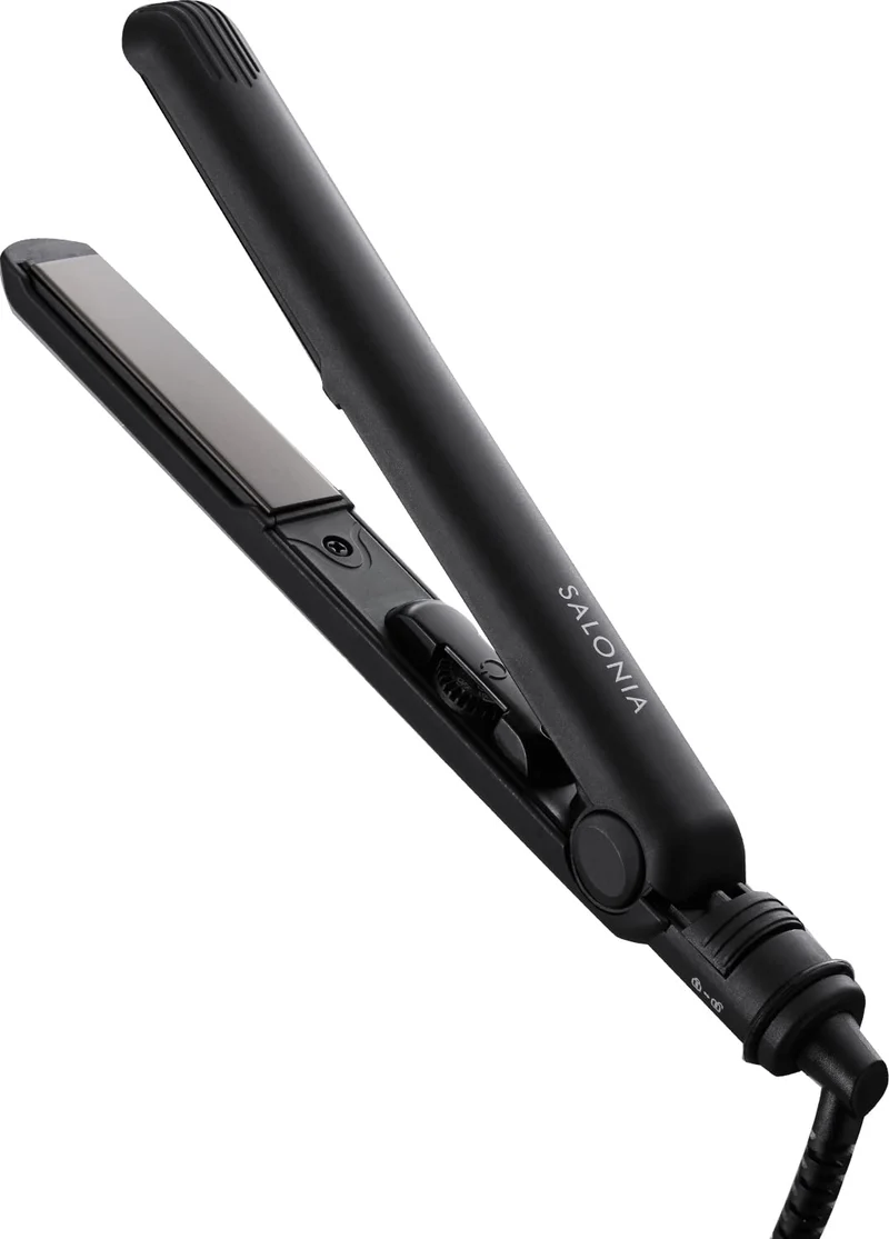 SALONIA Mini Hair Straightener 20mm Black SL-010SB AC100-240V
