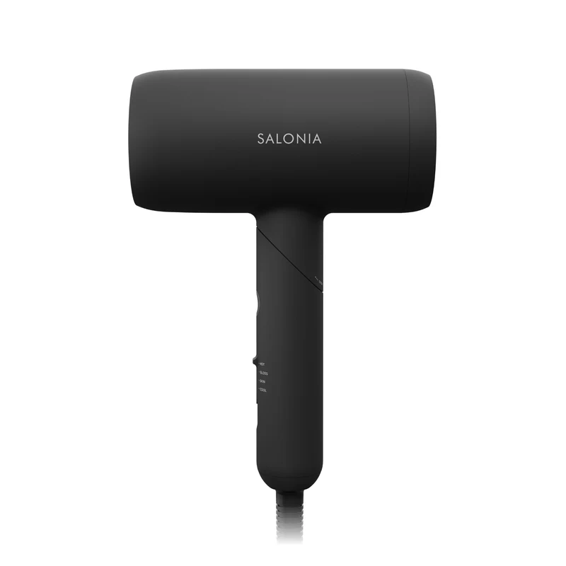 SALONIA Smooth Shine Hair Dryer Black SAL23209BK Japan Model AC100V