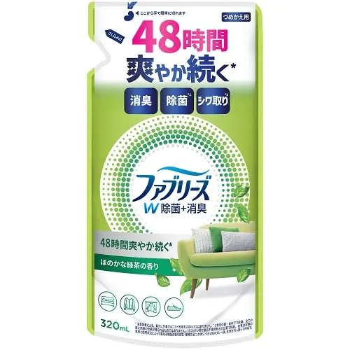 Febreze Fabric Spray Subtle Green Tea Scent Refill 320ml