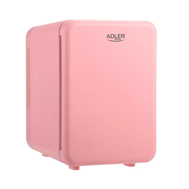 Frigorifero portatile Adler, raffreddamento e riscaldamento, per casa e auto, 4L, rosa, AD 8084